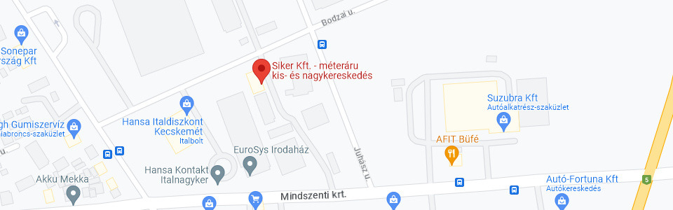 Siker Ltd. - map